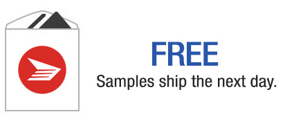 FREE Samples Ship the next day with Canada Post